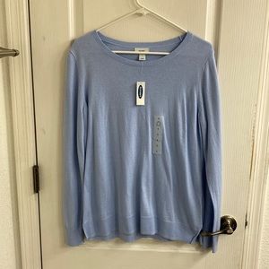 NWT Women’s Large Old Navy Light Blue Sweater